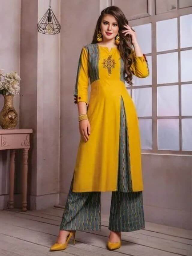 Branded Kurti design online for ladies