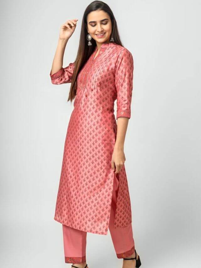 Chanderi Kurtis For Ladies