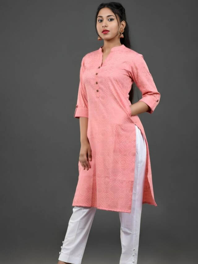 Cotton Kurti design online for ladies