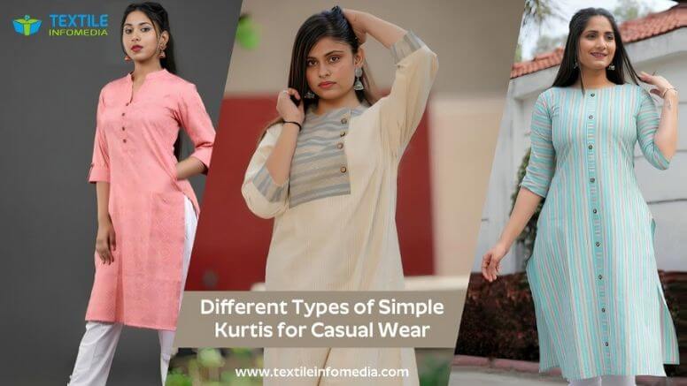 Different Types of Simple Kurtis for Casual Wear