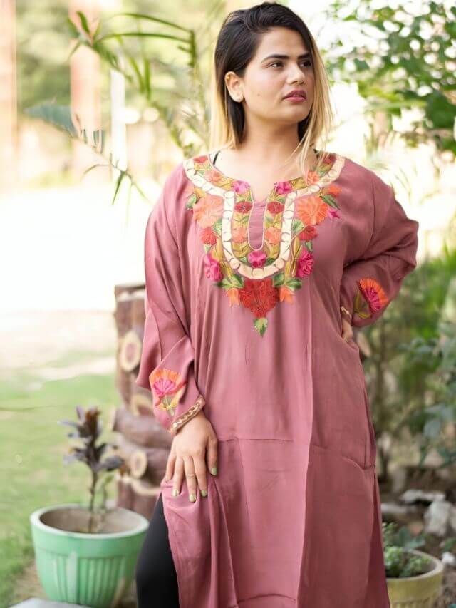 Kashmiri Kurti design