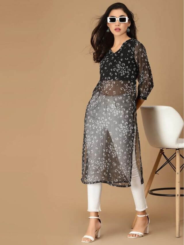 Net Kurti design online for ladies