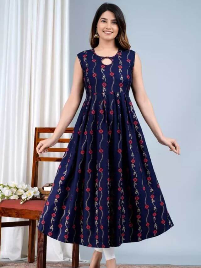 Princess Cut Kurti design online for ladies