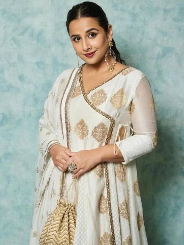 Vidya Balan in Angrakha Kurtis