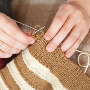 Home base woolen knitting business