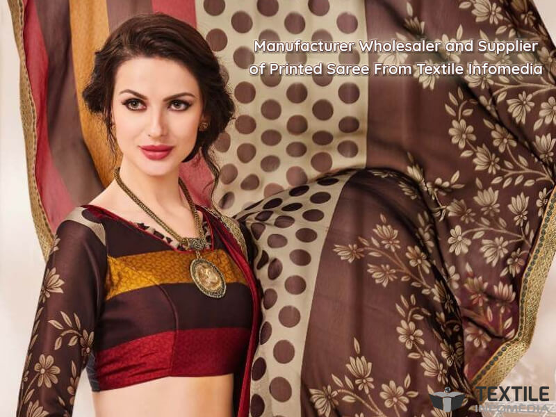 printed sarees