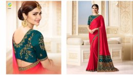 Vinay Sheesha Sparkle Embroidered sarees catalog