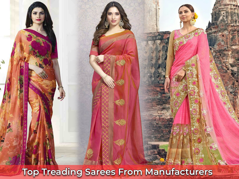 Treading Sarees From Manufacturers