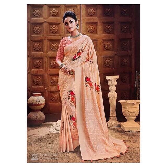 Synthetic sarees