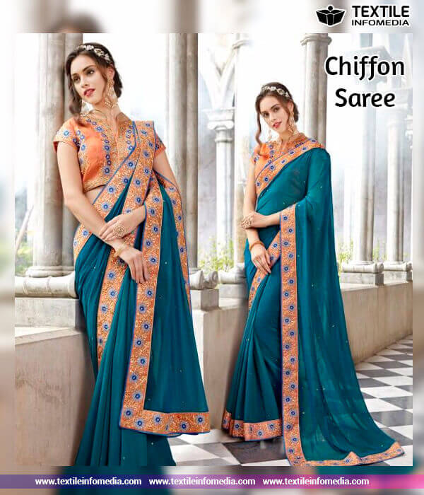 chiffon saree