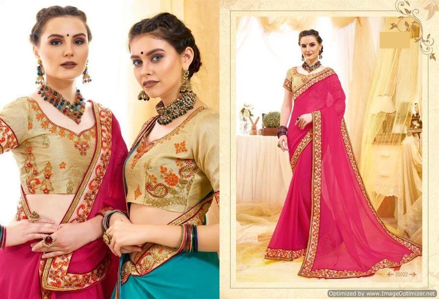 party wear sarees