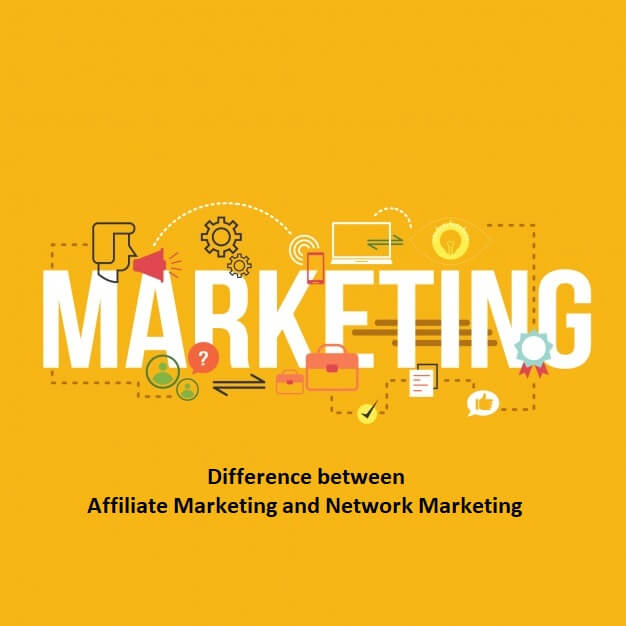 affiliate marketing and network marketing