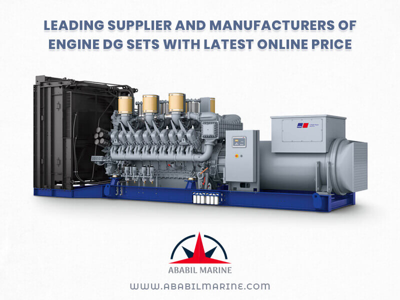 Marine Engine & DG Sets : Leading Supplier and Manufacturers of Marine Engine & DG Sets With Latest Online Price