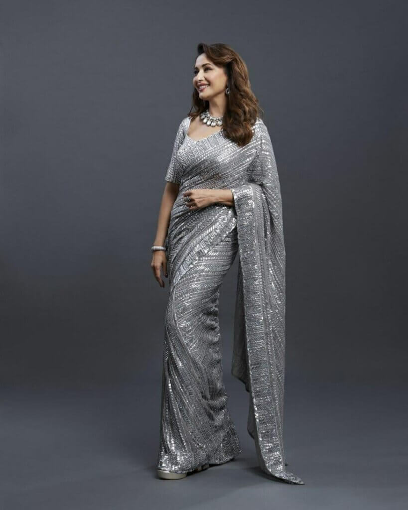 Madhuri Dixit in Designer Sarees 