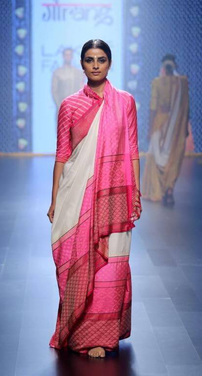 Draping style sarees
