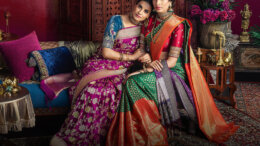 Give a royal touch to sarees for various celebrations