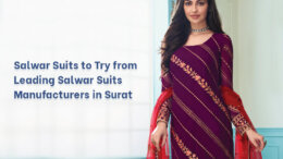 Salwar Suits to Try from Leading Salwar Suits Manufacturers in Surat