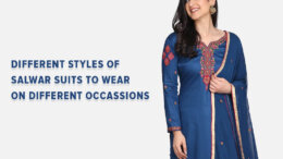 Styles of Salwar Suits