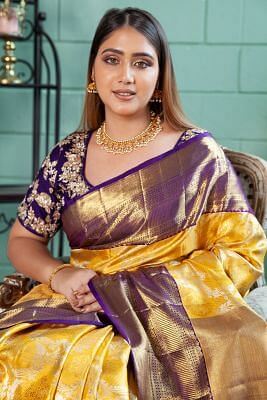 Know all about making of pure gold zari sarees