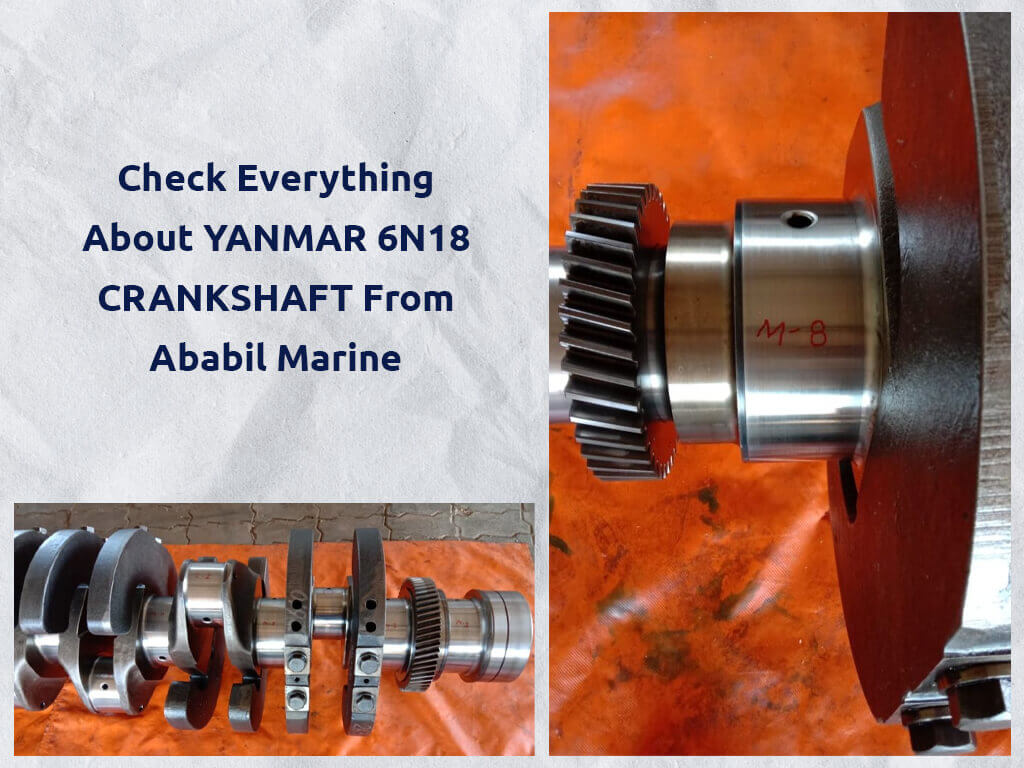 YANMAR 6N18 CRANKSHAFT