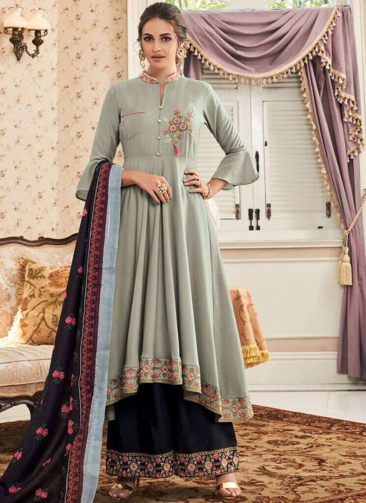 C cut salwar suits