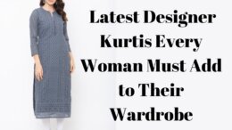 latest designer kurtis