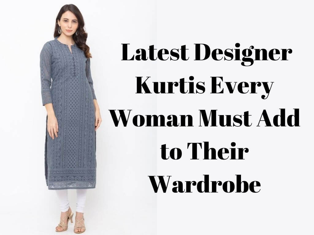 latest designer kurtis