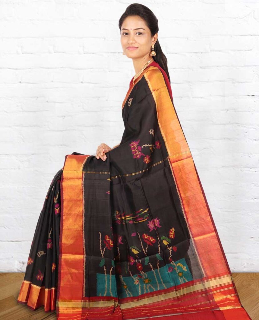 Rajkoti Patola Silk Saree