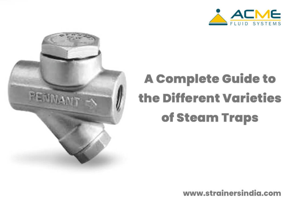 A Complete Guide to the Different Varieties of Steam Traps
