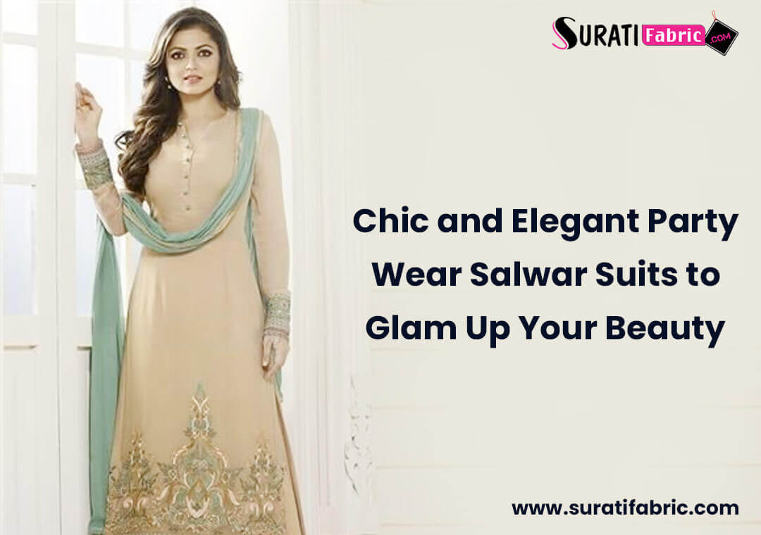 Premium Party Wear 3 Pcs Salwar Set - PSS