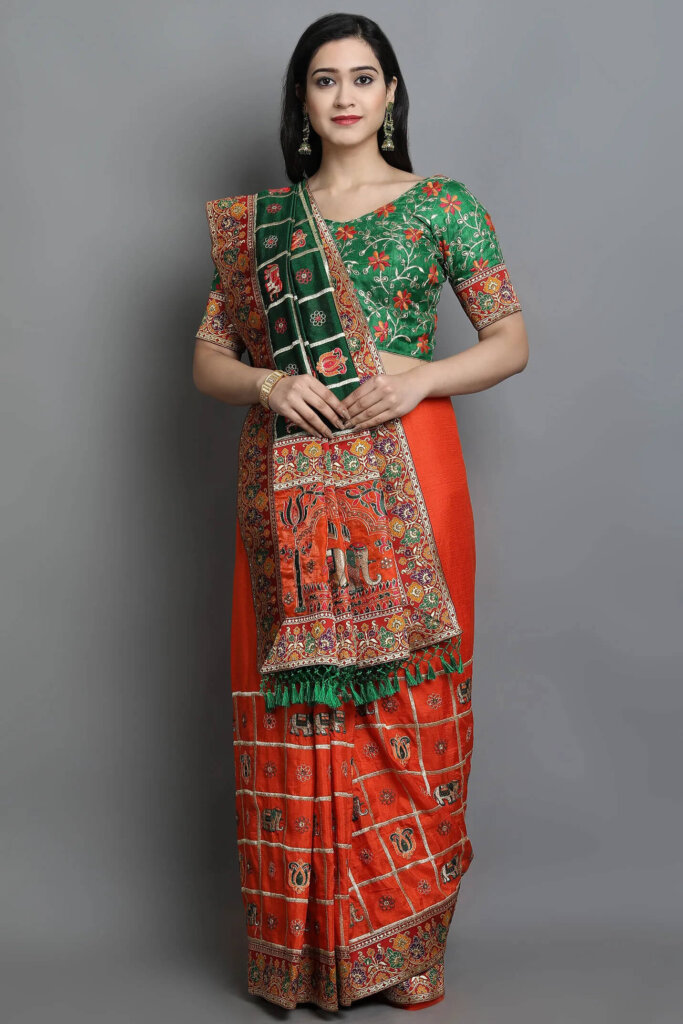 Semi Silk Patola Sarees