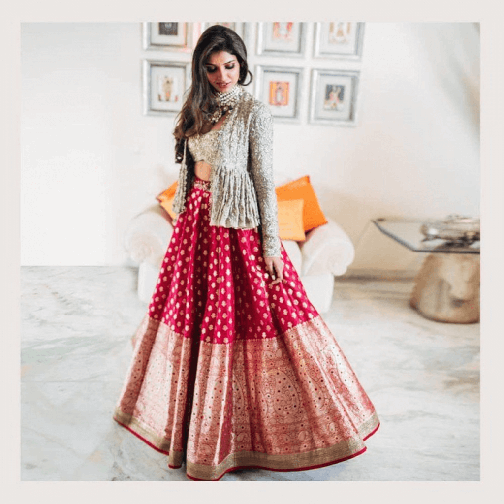 Jacket Lehenga Choli