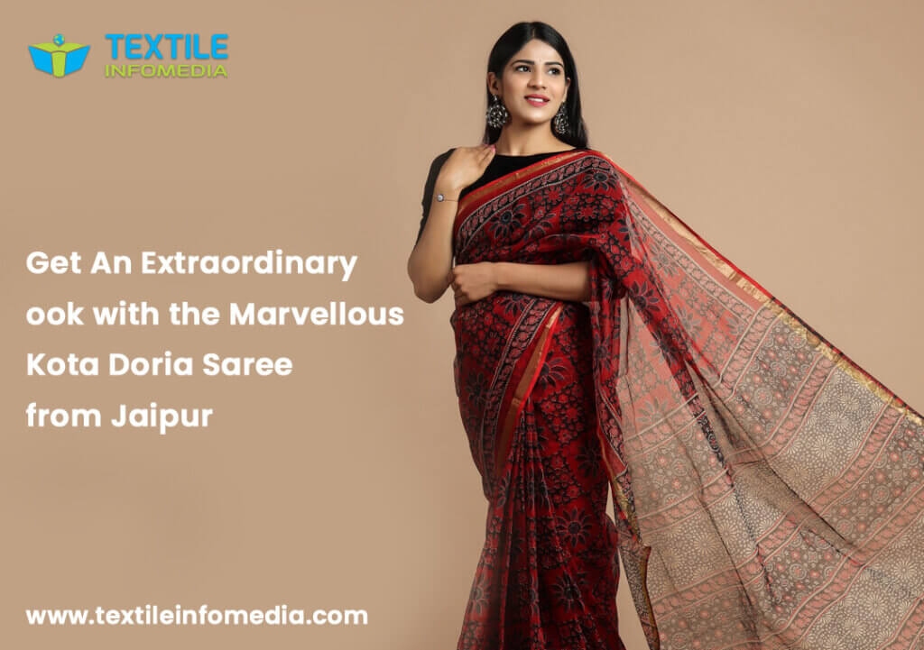 Get An Extraordinary Look with the Marvellous Kota Doria Saree from Jaipur