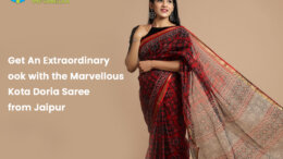 Get An Extraordinary Look with the Marvellous Kota Doria Saree from Jaipur