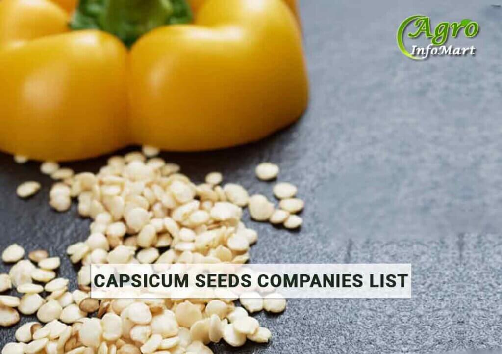 Capsicum Seeds Manufacturers Companies List in India