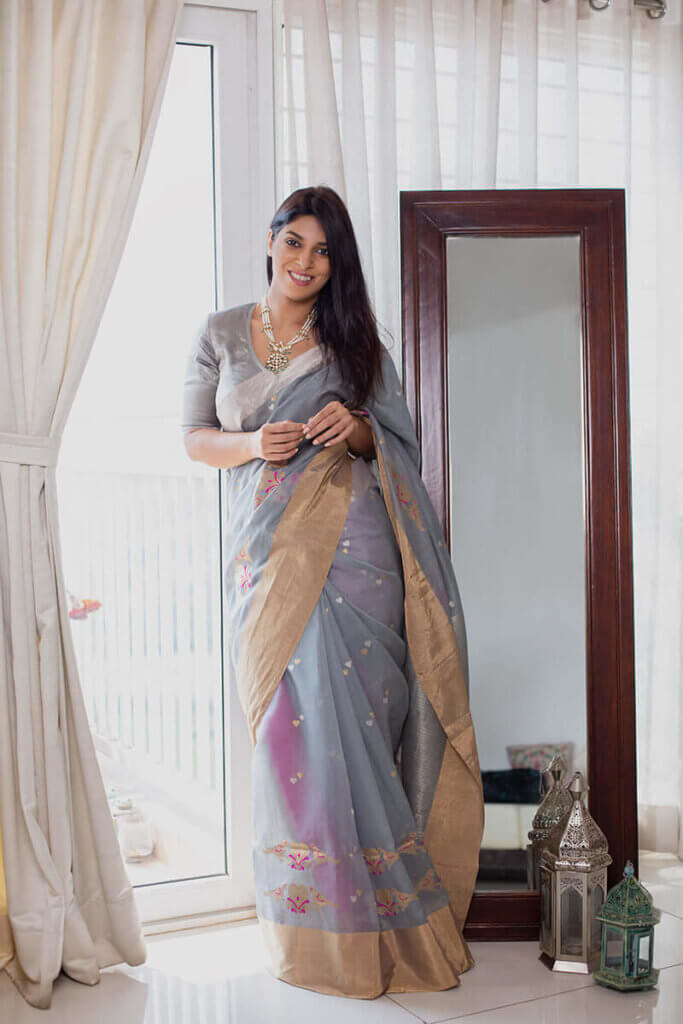 Designer Chanderi Saree | Chanderi Saree | Fashion Bazar