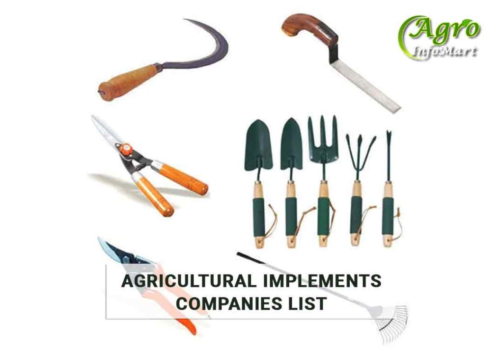 Agricultural implements Manufacturers Companies In India