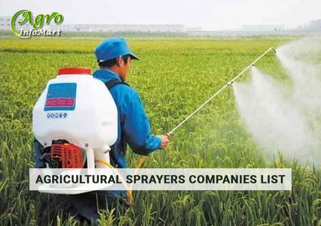 Agricultural sprayers manufacturers Companies In India