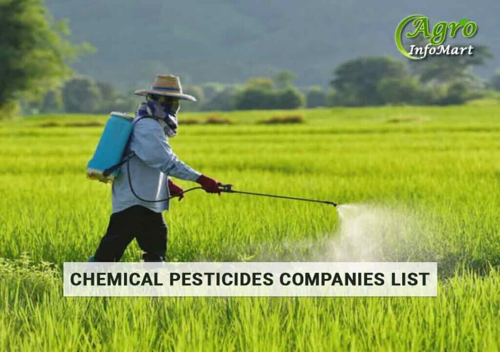 Agriculture Chemical Pesticide Manufacturers In India