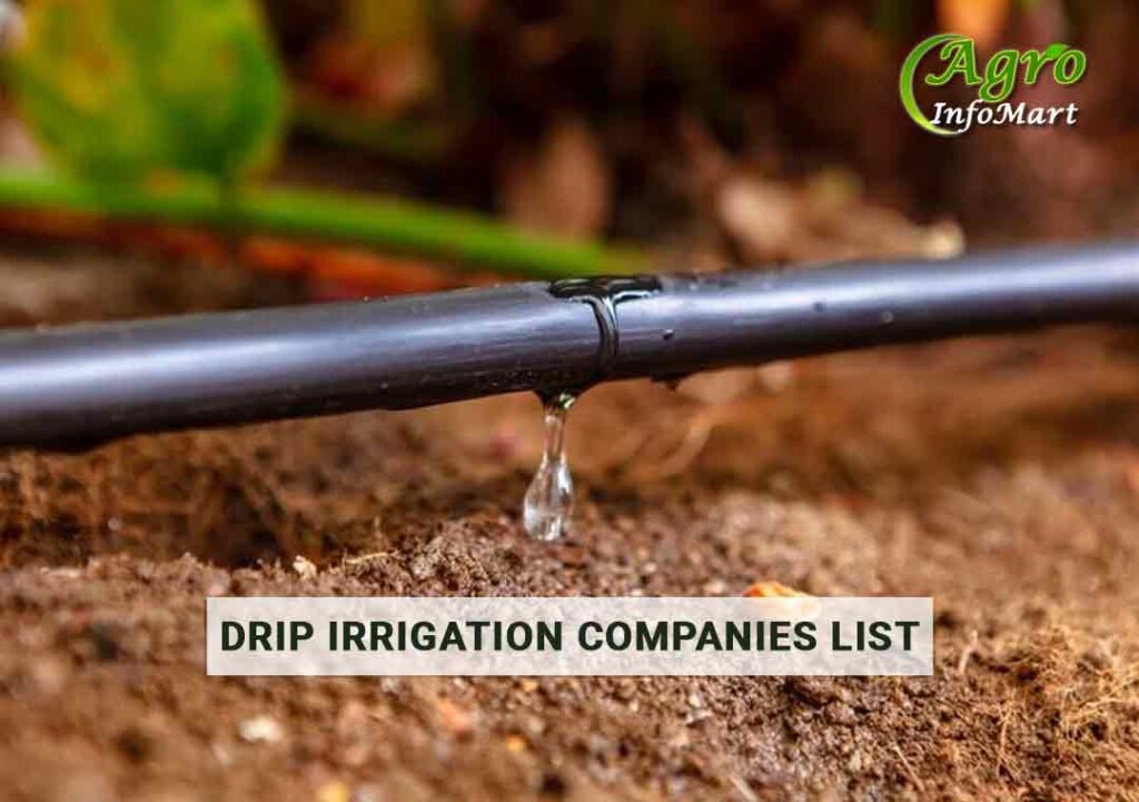 drip irrigation Manufacturers Companies In India