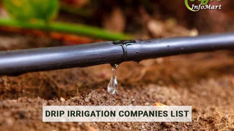 drip irrigation Manufacturers Companies In India