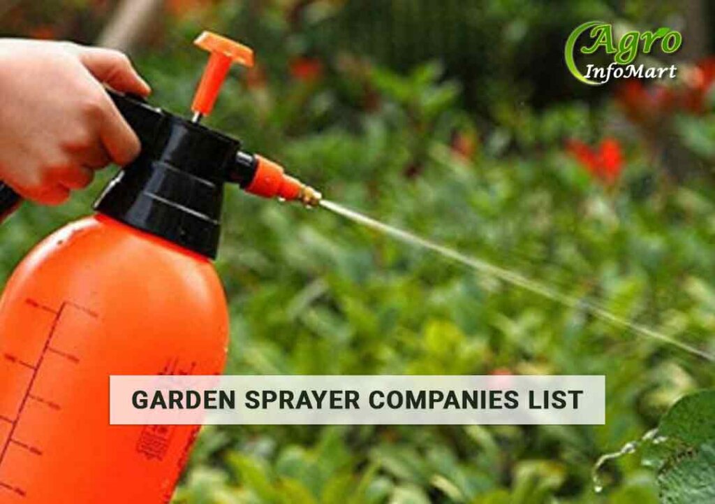 Garden sprayer manufacturers Companies In India