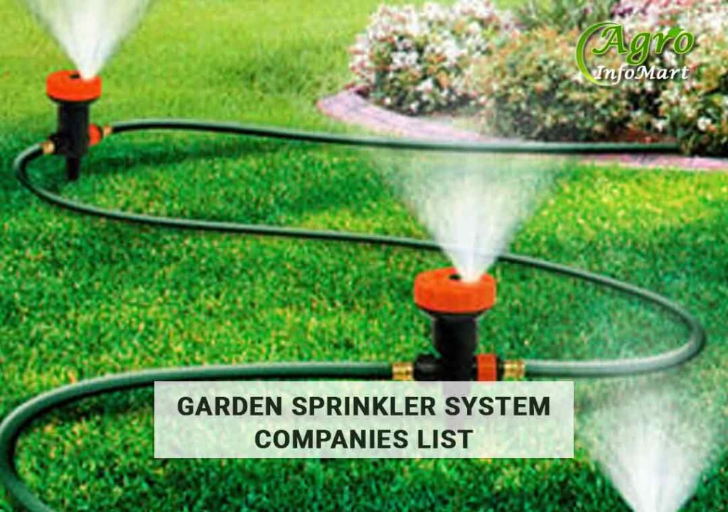 garden sprinkler system manufacturers Firms In India