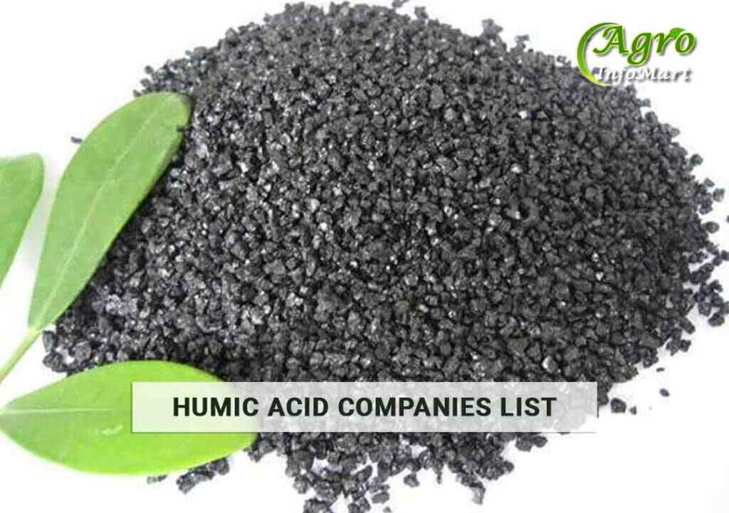 India's Best Quality Assured humic acid Manufacturers Companies In India