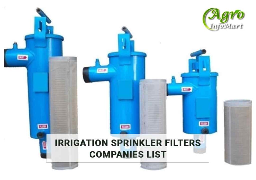 Irrigation sprinkler filters manufacturers Firms In India