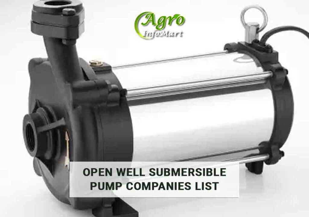 Open well submersible pump manufacturers Firm In India