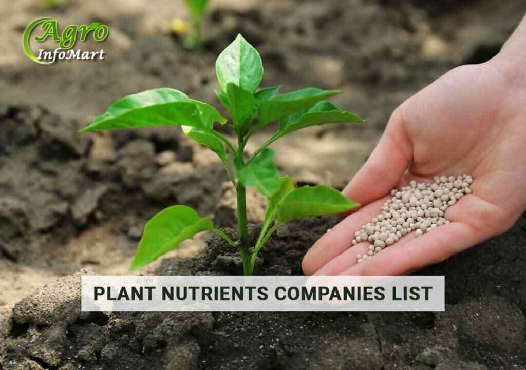 plant nutrients supplier Companies List