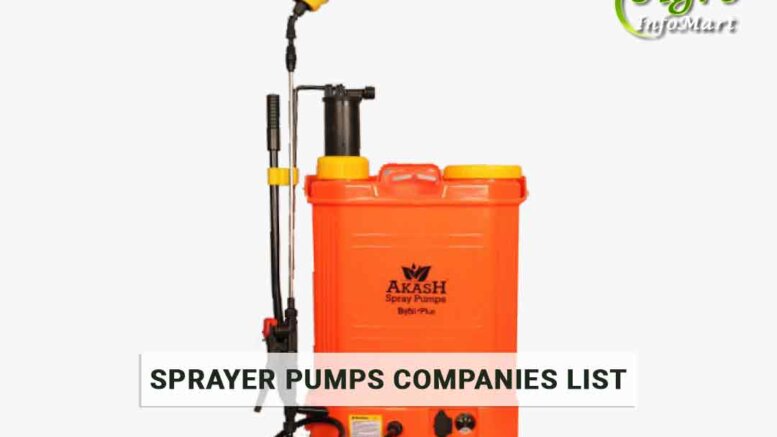 sprayer pumps manufacturers Comapanies In India