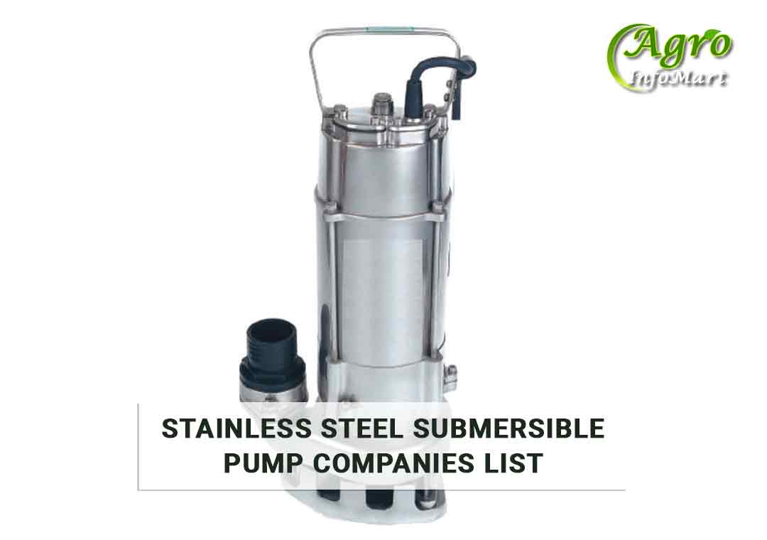 Stainless steel submersible pump manufacturers Companies in India