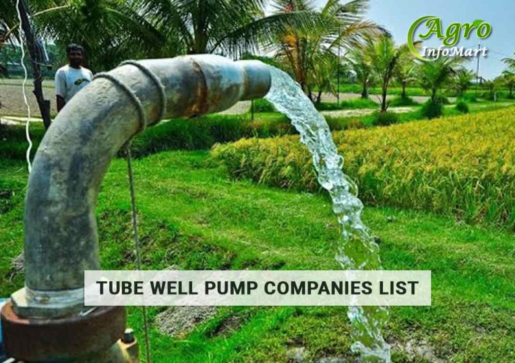 Trusted Tube Well Pump Manufacturers Companies List In India